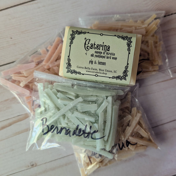 AGATHA cold process lard soap - Pomegranate & Currant Cold Process Lard Soap