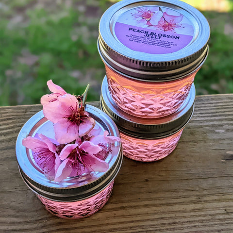 Peach Blossom Floral Jelly