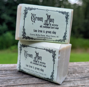 GREEN MAN (*) - Green Clay & Tea Tree