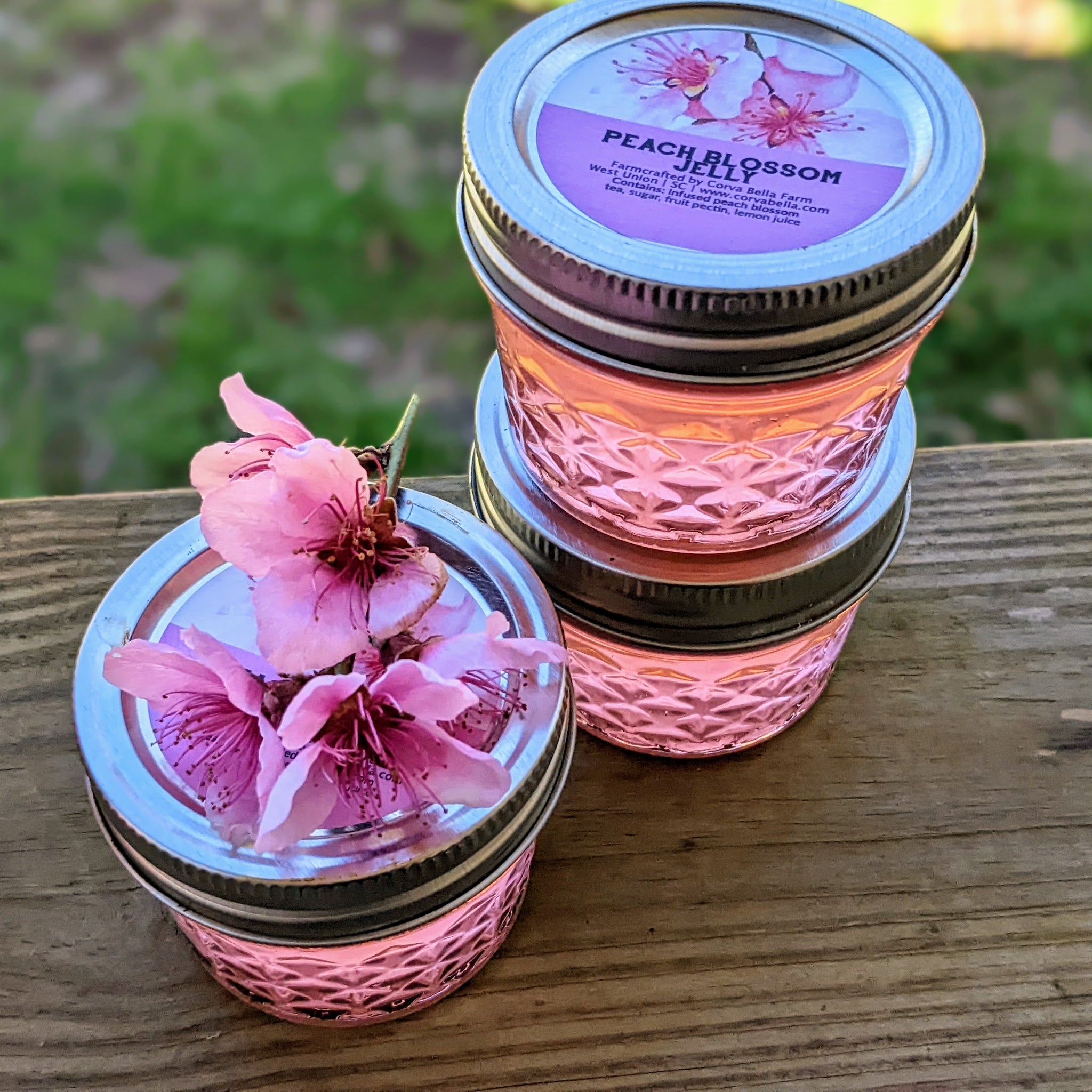 Peach Blossom Floral Jelly - 2023 Batch Sold Out!