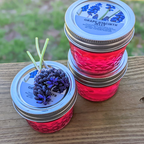 Grape Hyacinth Blossom Floral Jelly - Just ONE left!