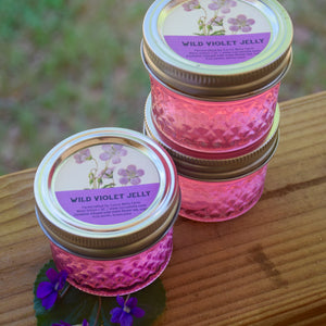 Wild Violet Floral Blossom Jelly